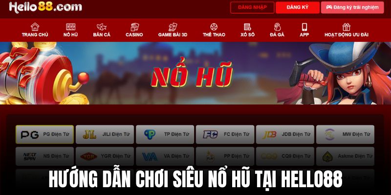 Cần tạo một tài khoản tại nhà cái Hello88 để tham gia slot 